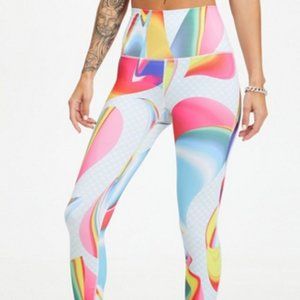 Fabletics Define Ultra High-Waisted 7/8 Leggings Carnival Size S